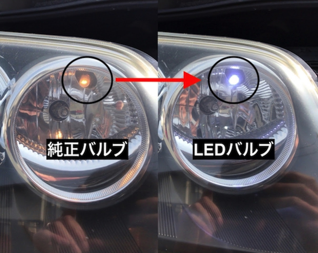 ポジションランプをledに交換 取り替え方法と注意する点は 自動車メンテナンスお役立ち情報blog