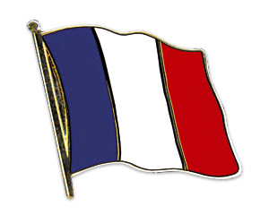 Flaggen-Pin Frankreich-Fahne Flaggen-Pin Frankreich ...