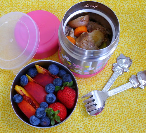 Slow-Cooked Pork Stew Bento by sherimiya ♥