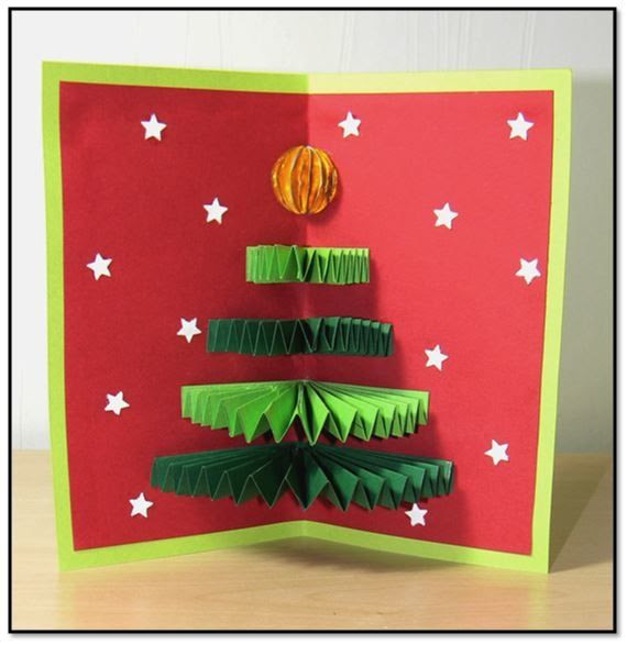 Fabriquer une carte de Noël avec du ruban