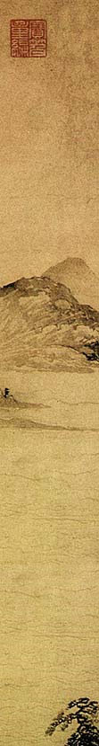 Painting of Ma Yuan, detail (Shanghai Museum)