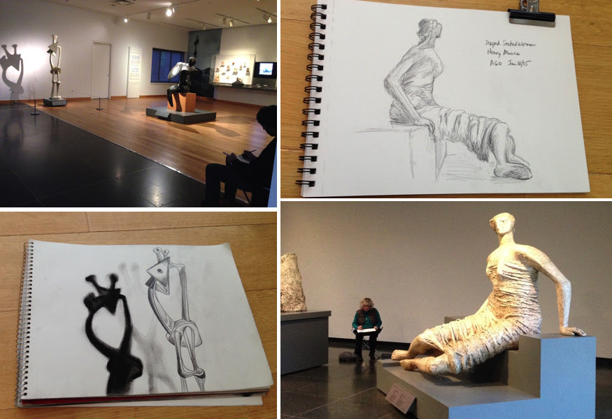 Toronto Urban Sketchers, TOUSK, AGO, Art Gallery of Ontario