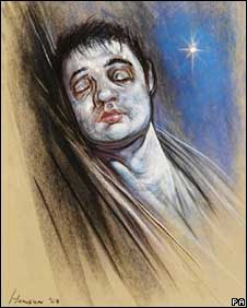 Bbc News Uk Scotland Artist Shows Dead Doherty Work