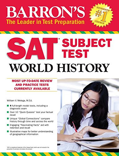 Barron's SAT Subject Test World HistoryBy William V. Melega  M.A.