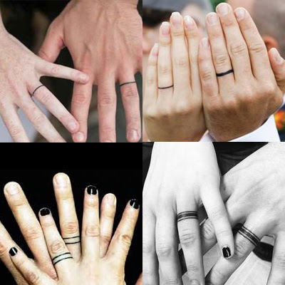 結婚指輪はもう古い ウェディングリングタトゥーが流行り 刺青 タトゥー ファンによるtattoo情報集 Tattoo Fan