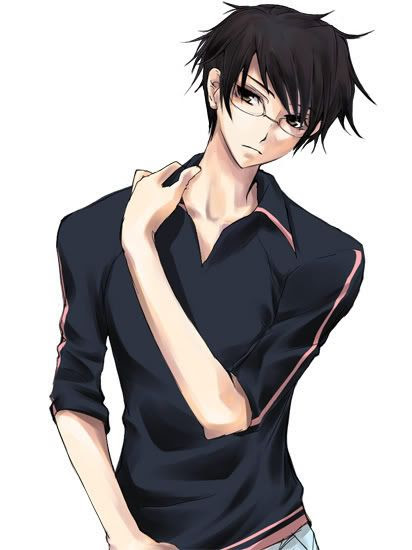 anime guys with glasses. isnt this the best anime guy u