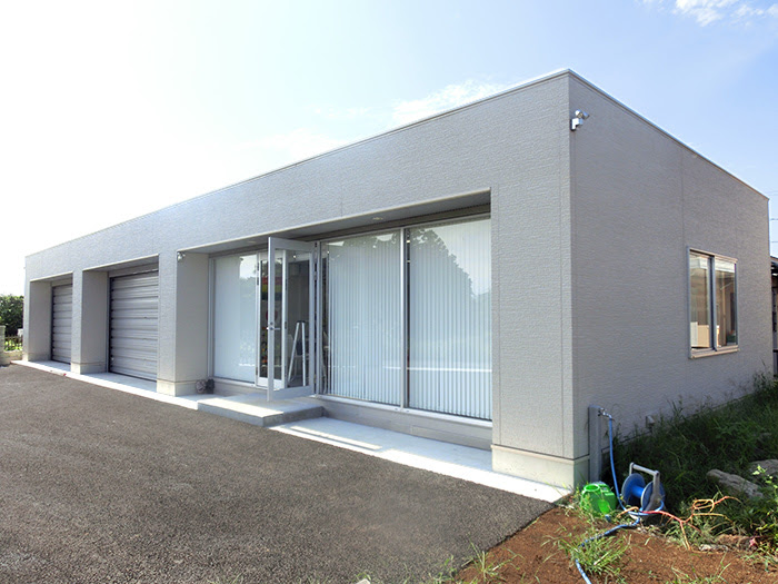 車庫 物置 ガレージ 施工事例 尾瀬ハウス