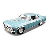 Maisto 1:24 AL 1970 Chevrolet Nova SS: Assembly Line Model Kit
