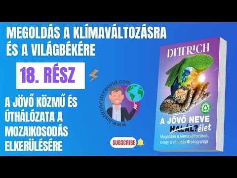 A jövő közmű és úthálózata a mozaikosodás elkerülésére (VIDEÓ AJÁNLÓ)