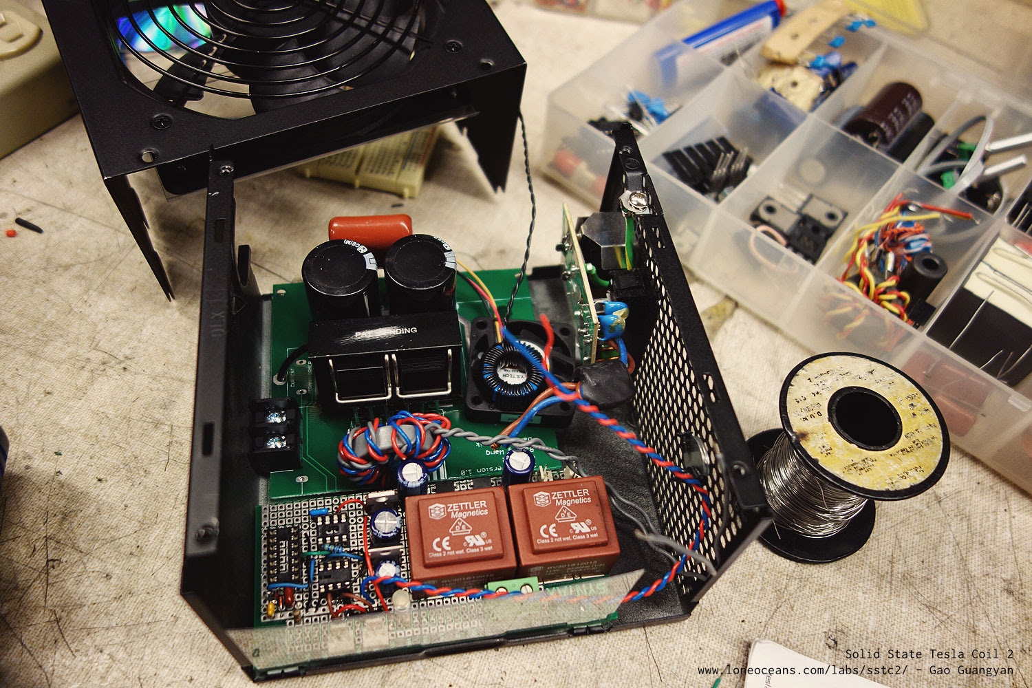 How to build a Solid State Tesla Coil | SSTC 2 by Loneoceans Labs