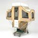 Kevin Cyr, Camper Kart, social design, tiny home, recycled materials, green design, sustainable design, eco-design, shopping cart, nomadic life, mobile home, portable home