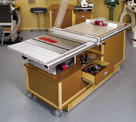 Idea Shop 5: Tablesaw/routing center
