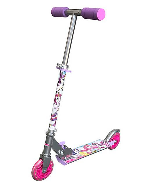 Unicorn 2 Wheel Scooter | J D Williams