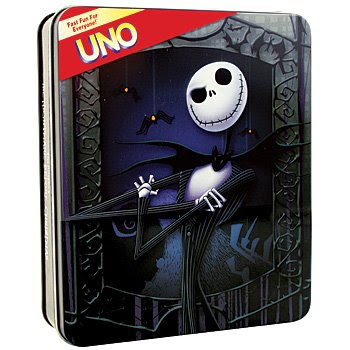 ... : Math Toys: Fundex Games - UNO - NIGHTMARE BEFORE CHRISTMAS (Tin