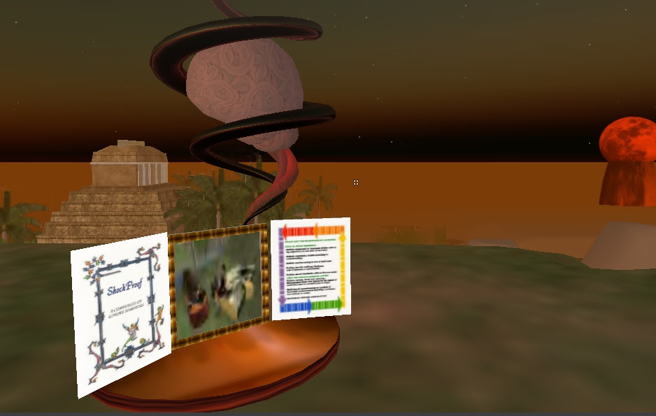 Stroke Support Group Second Life:  Sojourner display
