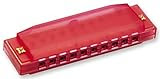 Hohner Kids Clearly Colorful Translucent Harmonica, Assorted Colors