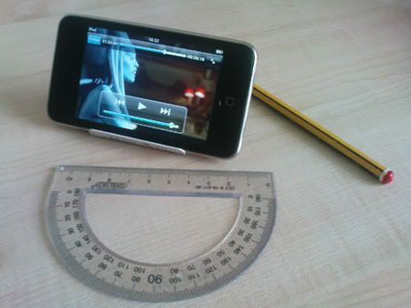 Plastic Card iPhone Stand