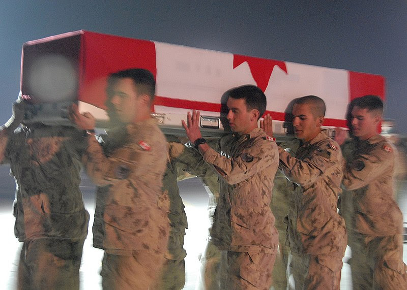 canadians in afghanistan war. 154 Canadian soldiers have