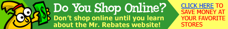Mister Rebates Cash Back Website