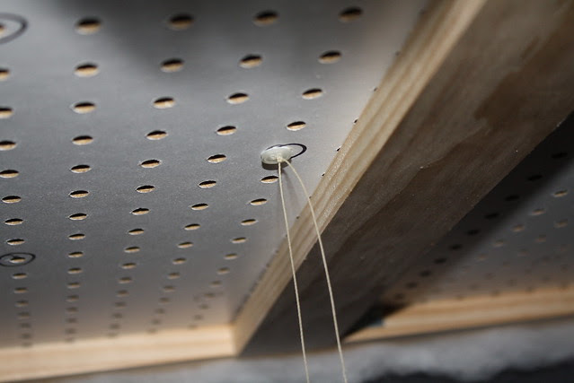 DIY Button Tufted Headboard