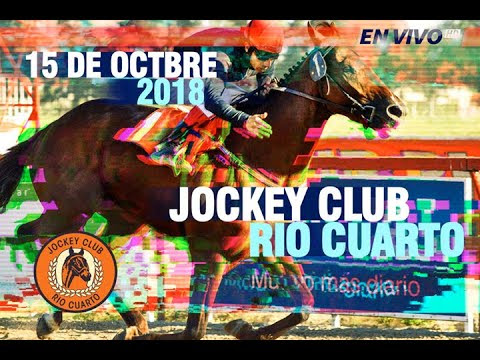 Transmisión en vivo - Hipódromo Jockey Club Río Cuarto - Reunión N°11 - 15 de Octubre 2018