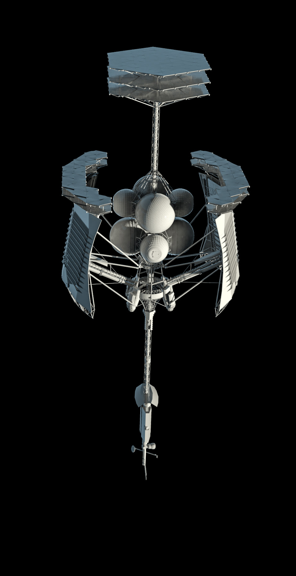 Cgtalk Interstellar Spacecraft For A Short Film