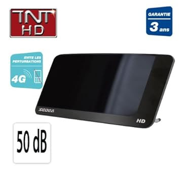 antenne tnt interieure amplifiée 50db blanche studiovitorcampos.com.br