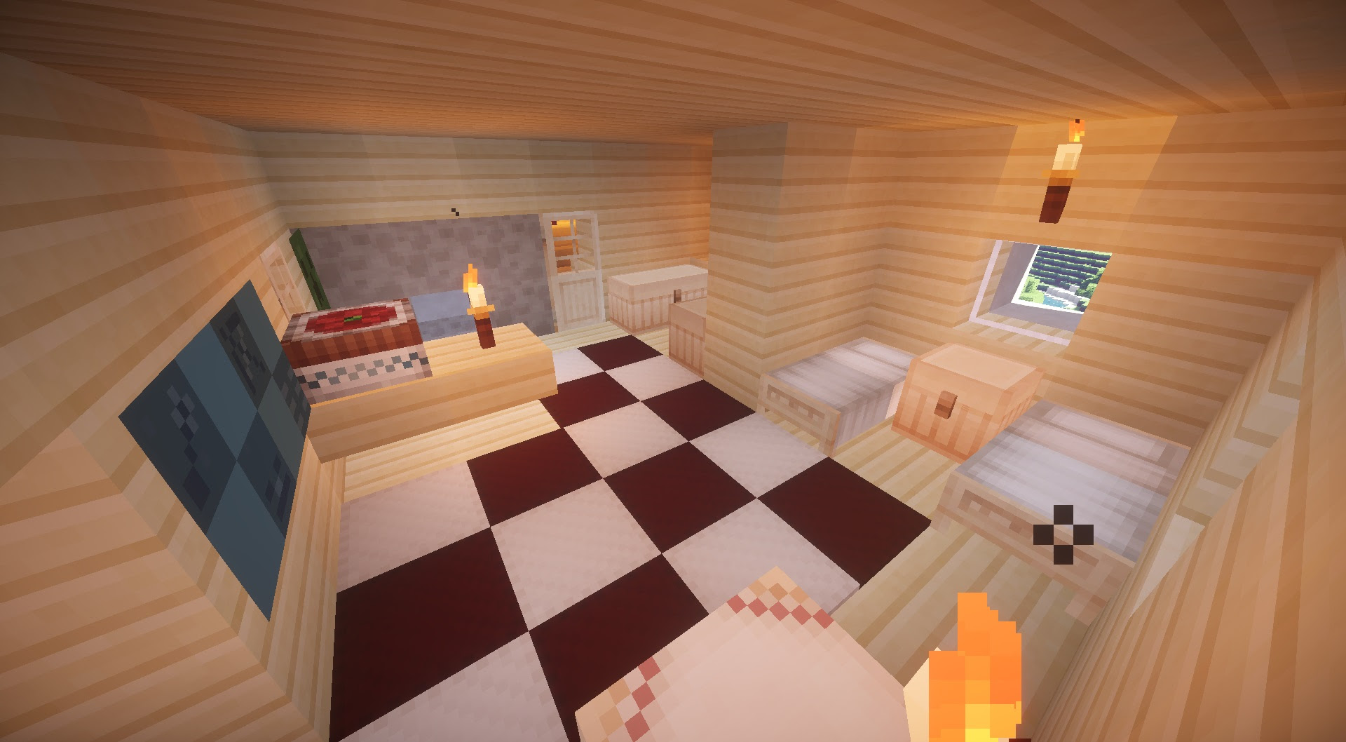 猫てくてく マイクラ ブラザーとマルチプレイ