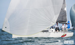 J/111 sailing Charleston