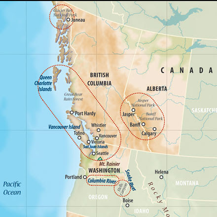physical map of british columbia canada. + Enlarge Trip Map