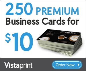 250 Premium Business Cards for Only $10!