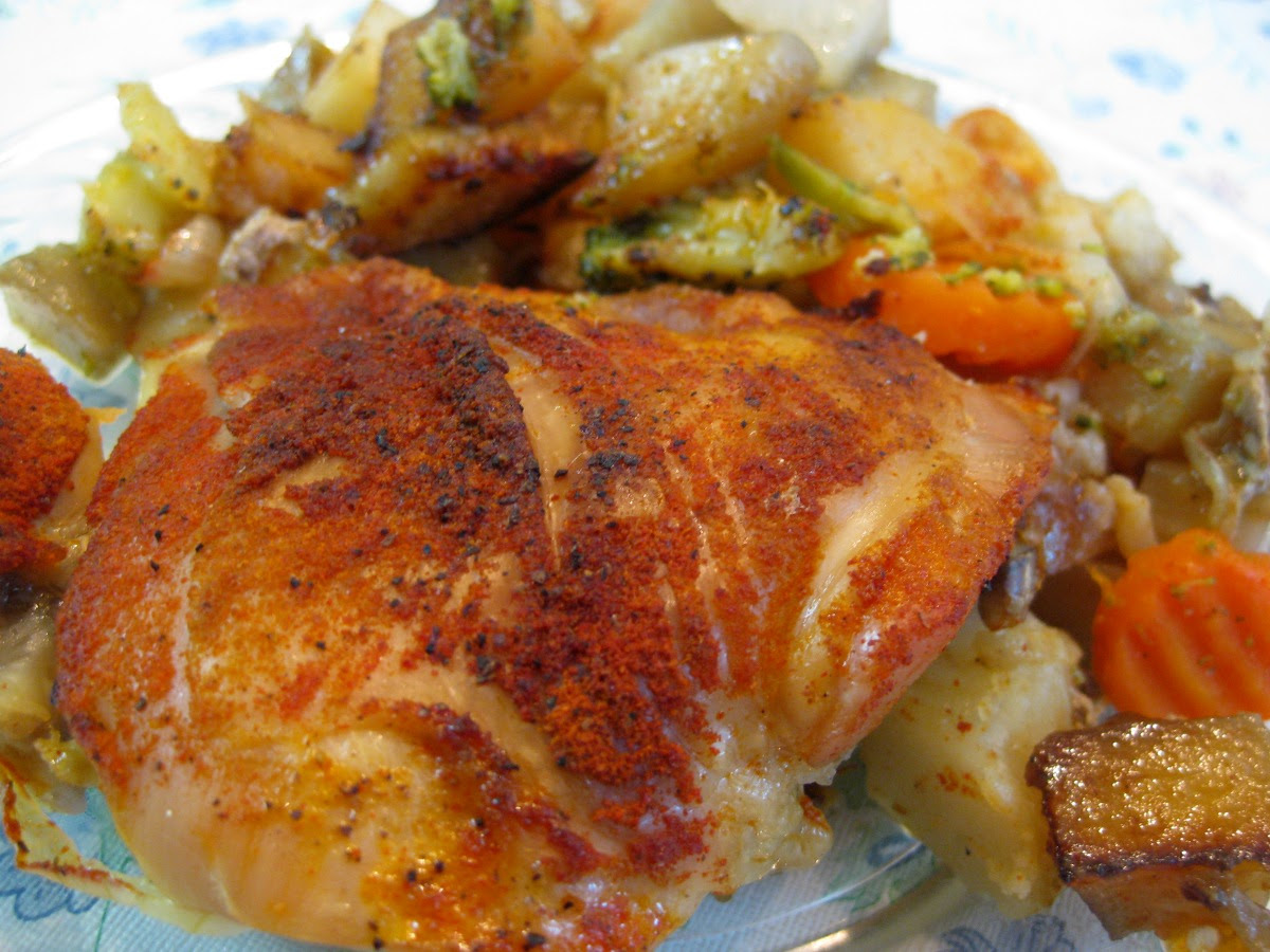 Baked Chicken (Pečené Kura) recipe - Slovak Cooking