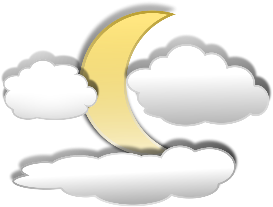Weather Few Clouds Clipart Vector Clip Art Online Royalty Free Cliparts Co