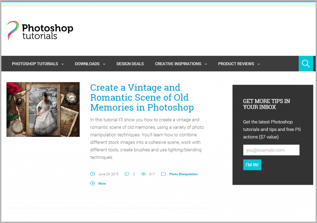 Photoshop Tutorials - sites that will pay you