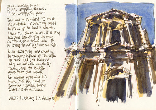 110817 Late night Baroque sketch-mid week!