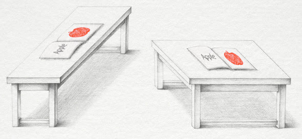 Magic Tables Optical Illusion