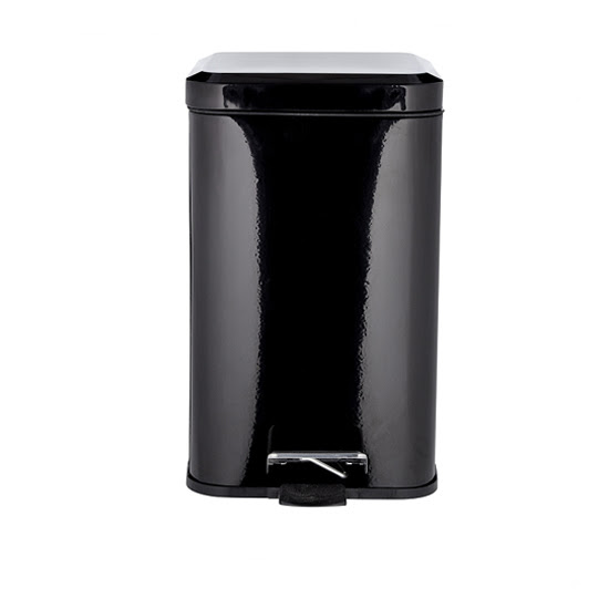 Black pedal bin by House from John Lewis | Modern kitchen ...