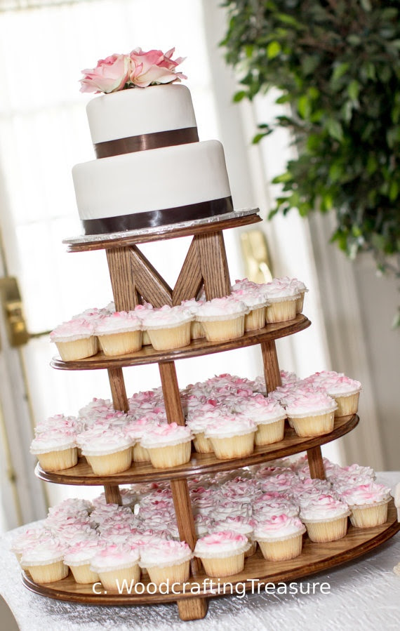 Wedding Cake and Cupcake Stand Wedding Cake and Cupcake Stand