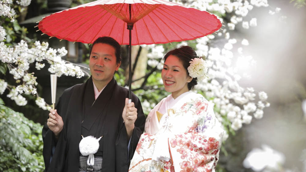 No 035 17 4 つきじ治作での結婚式 ウチキフィルム ウェディングムービー 結婚式エンドロール撮影