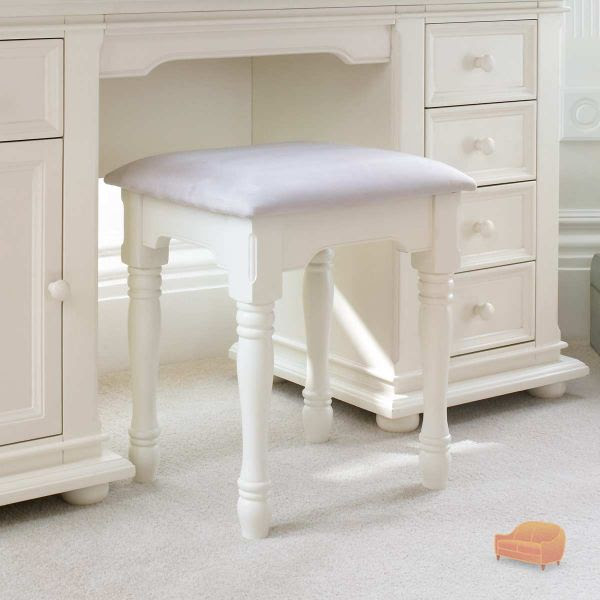 Very Best Ravenna Dressing Table Stool in Stone White 600 x 600 · 37 kB · jpeg