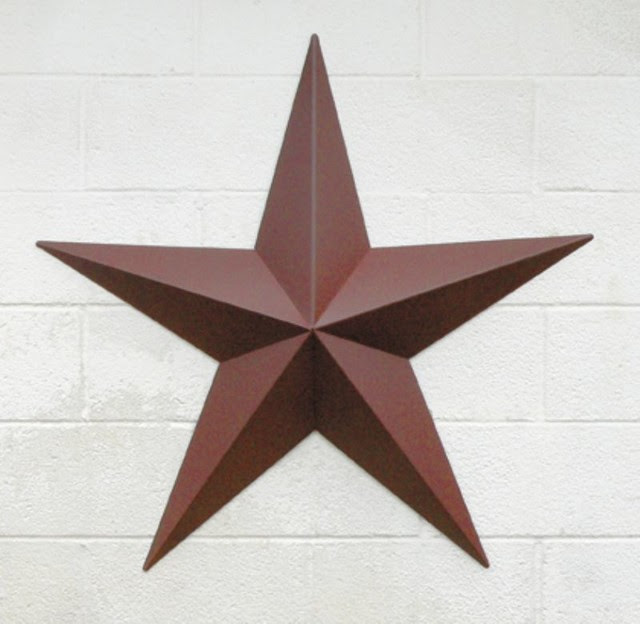 Amish 25-inch Large Barn Star - traditional - outdoor decor - by ...