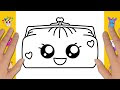 How To Draw A Cute Clutch Purse
