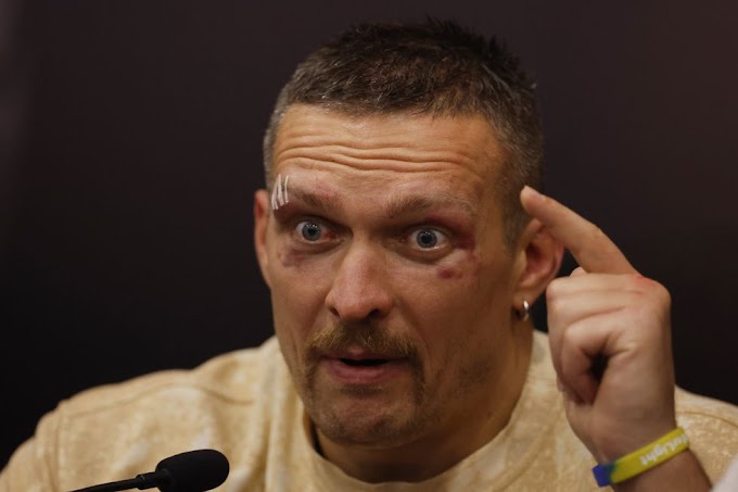 Oleksandr Usyk handed suspension after sensational victory over Tyson Fury