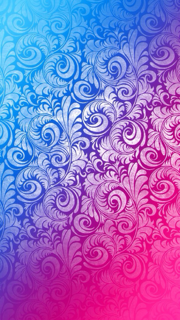 Blue and Pink Ombre Wallpaper - WallpaperSafari