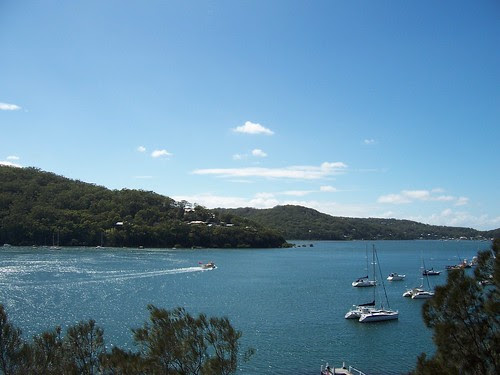 Fishermans Bay & Hardys Bay from The Rip Bridge