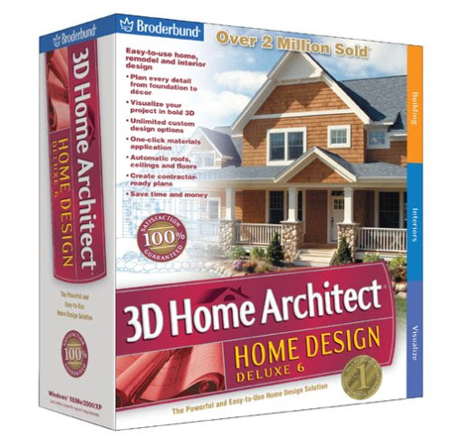Amazon.com: Broderbund 3D Home Architect Home Design Deluxe 6 ...