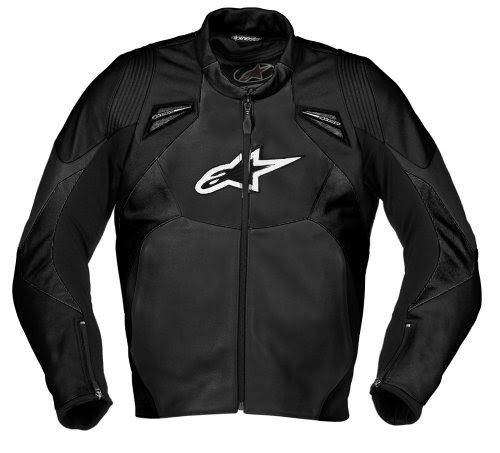 JACKET SMK BLACK SIZE 52 ~ ALPINESTARS ~