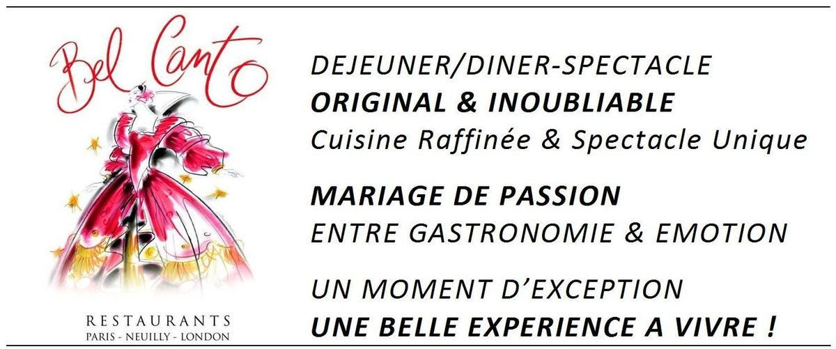 Bel Canto Dejeuner Diner Lyrique Gastronomique Site Sorties Pour Tous Montesson Le Vesinet Chatou Sartrouville