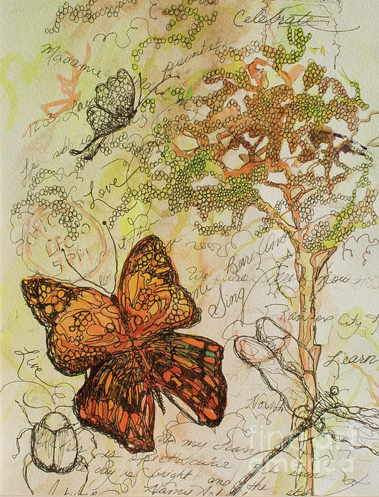 Butterfly Art Journal Nancy Asbell