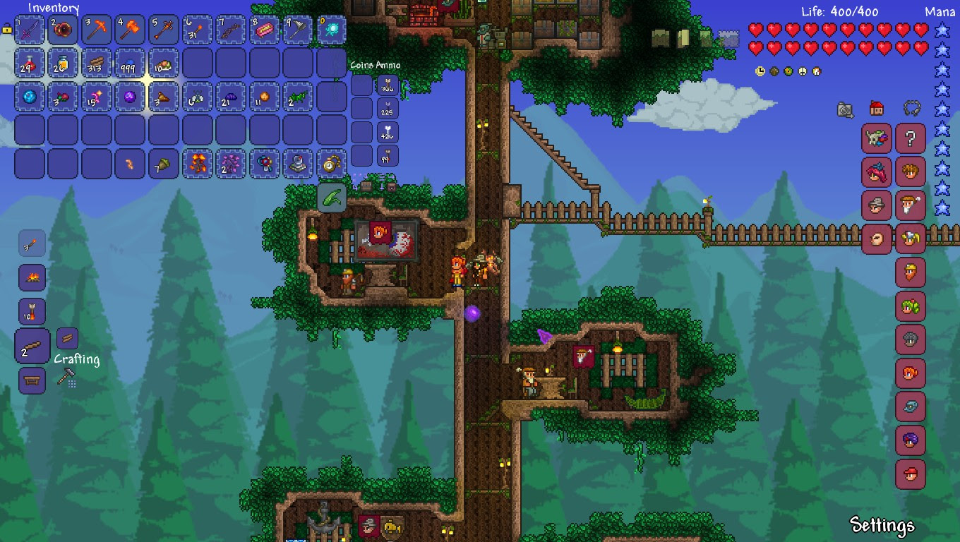 ... and Mechanic became roomies, and he won't leave : Terraria